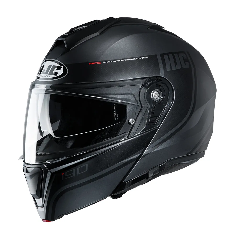 HJC I90 Davan MC5SF Modular Helmet -  Black
