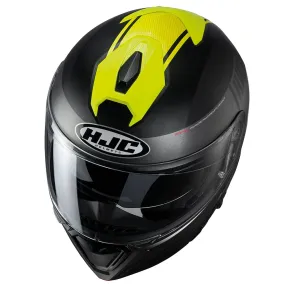 HJC I90 Davan MC5SF Modular Helmet -  Yellow