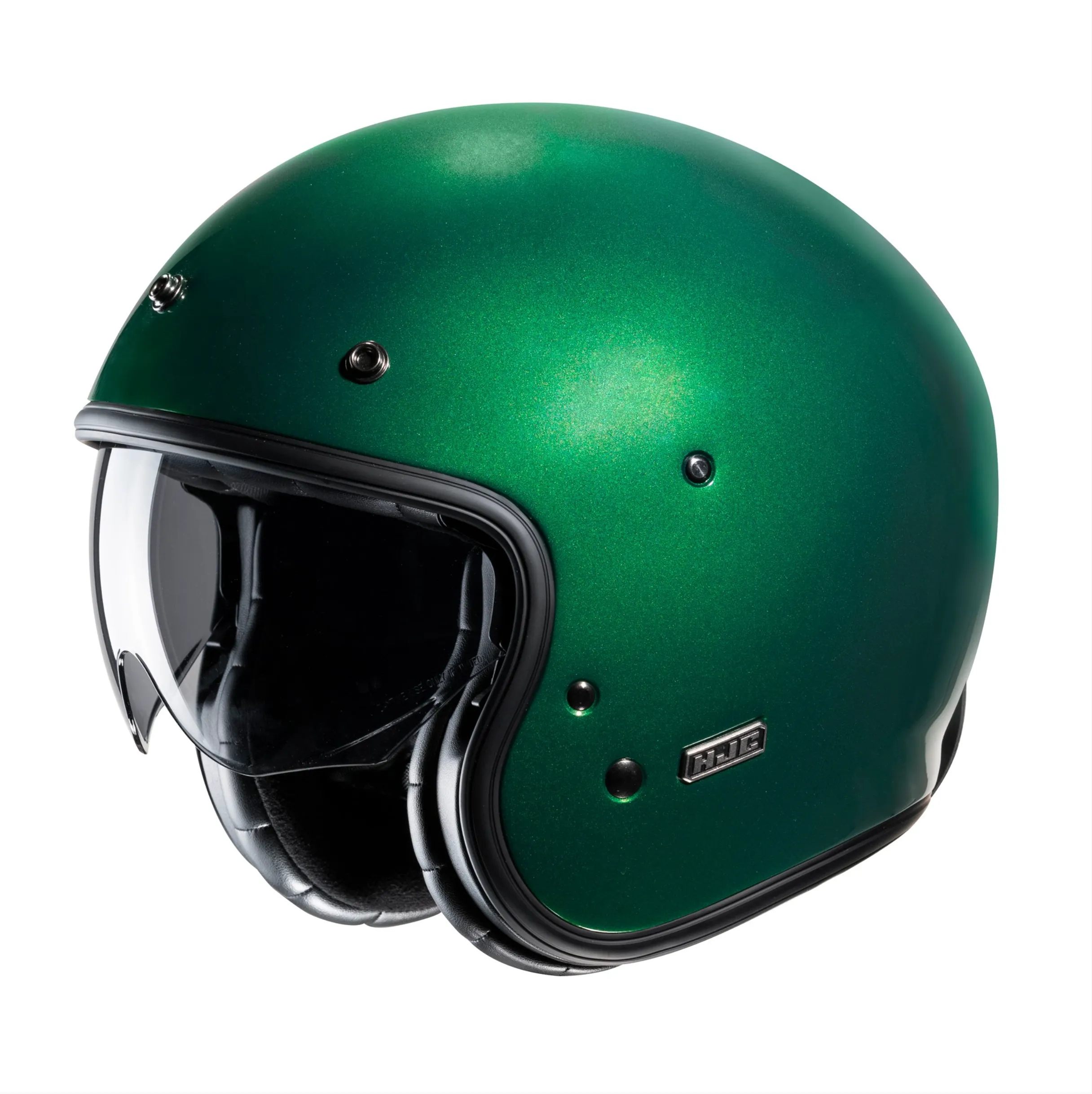 HJC V31 Green Open Face Helmet