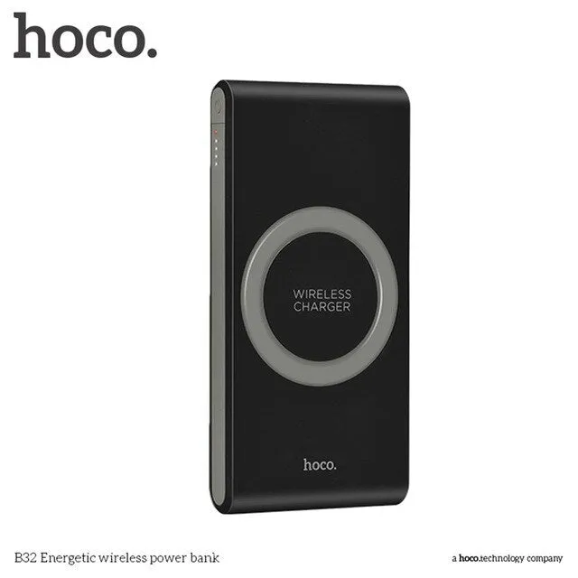 HOCO B29 10000mAh Domon Power Bank Universal External Battery Backup With Dual USB Ports for Mobile Phones