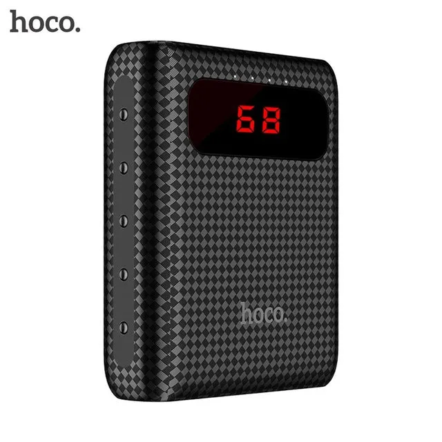 HOCO B29 10000mAh Domon Power Bank Universal External Battery Backup With Dual USB Ports for Mobile Phones