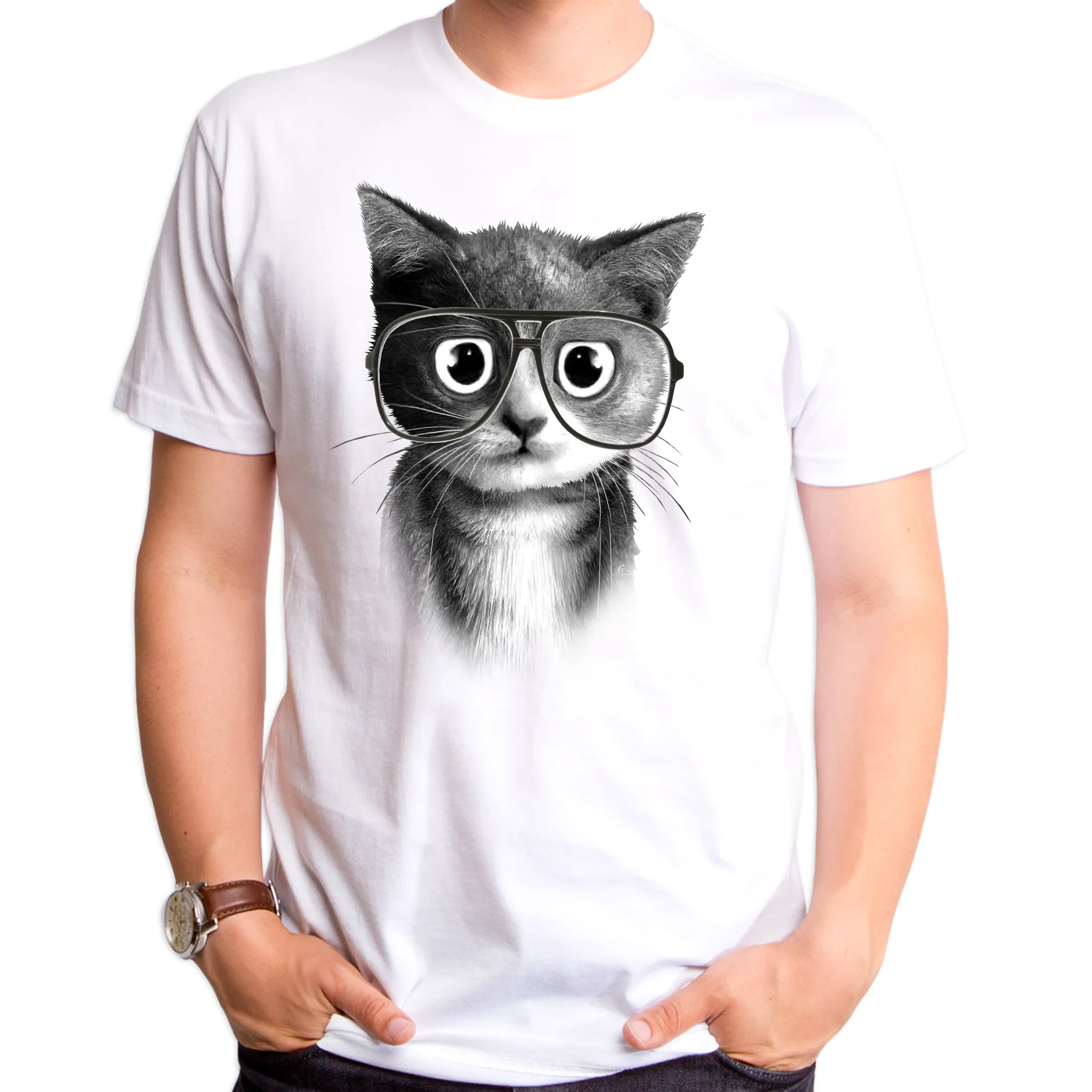 I Can See Forever Cat Men's T-Shirt