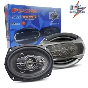 Ice Power IPS-6999 5-Way 6x9 Speakers (1500W)
