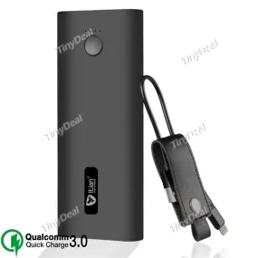 Itian A3 15000mAh QC3.0 Super Fast Safety Portable Type-C Micro-USB Power Bank for Universal Cellphone Mac EBTPH-522917