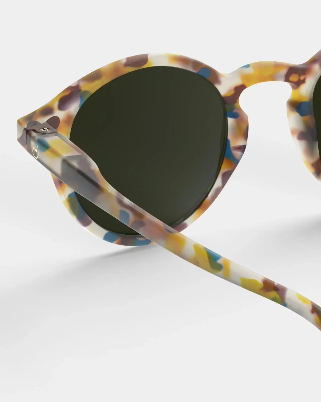 Junior Sunglasses | #D Blue Tortoise Blue Mirror