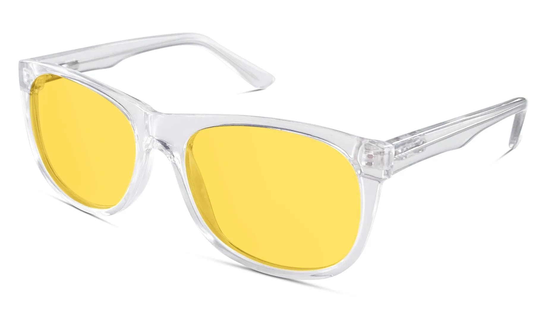Kids DayMax Wayfarer Glasses - Crystal - Prescription