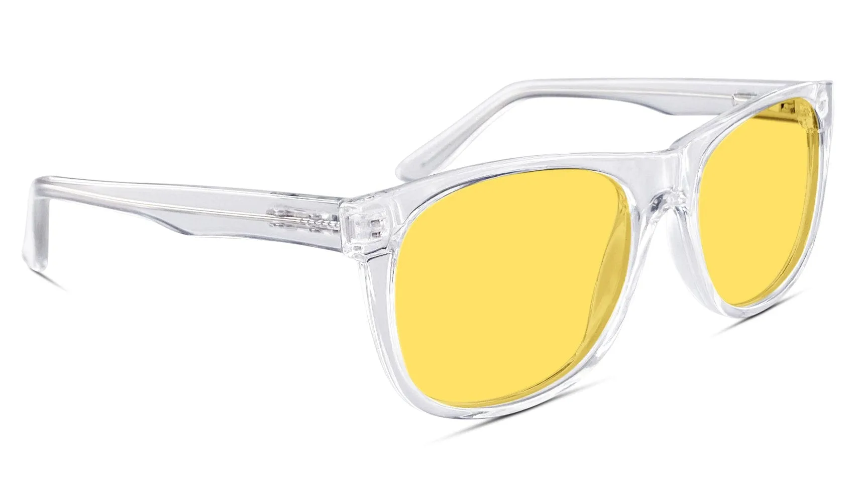 Kids DayMax Wayfarer Glasses - Crystal - Prescription