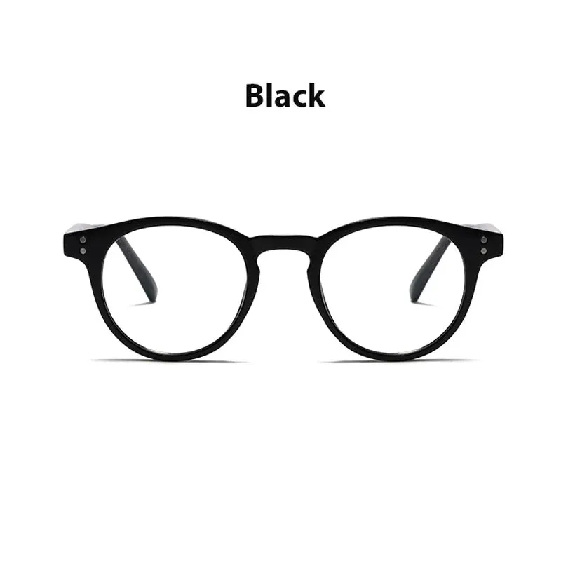 Kocolior Unisex Full Rim Round Acetate Hyperopic Reading Glasses 3313