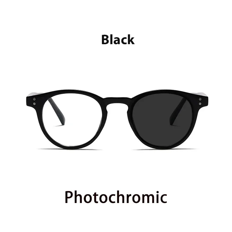 Kocolior Unisex Full Rim Round Acetate Hyperopic Reading Glasses 3313