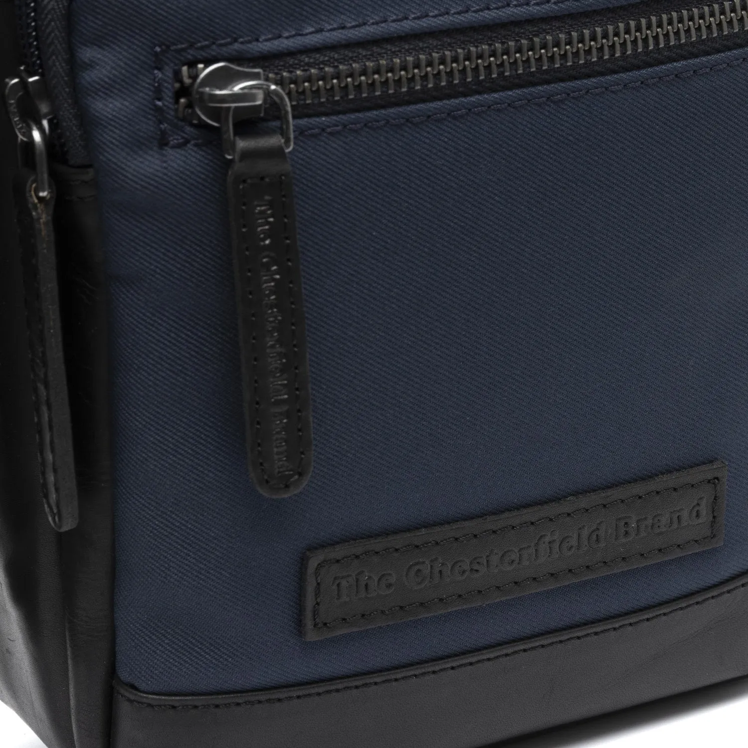 Leather Shoulder Navy Karlstad