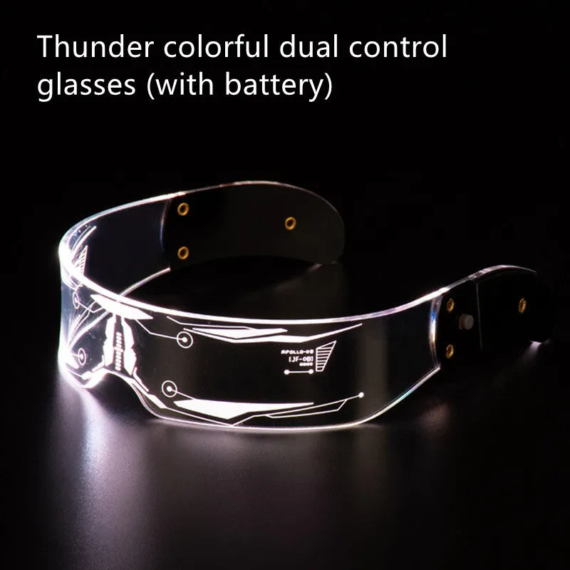 LED Luminous Costume Party Glasses