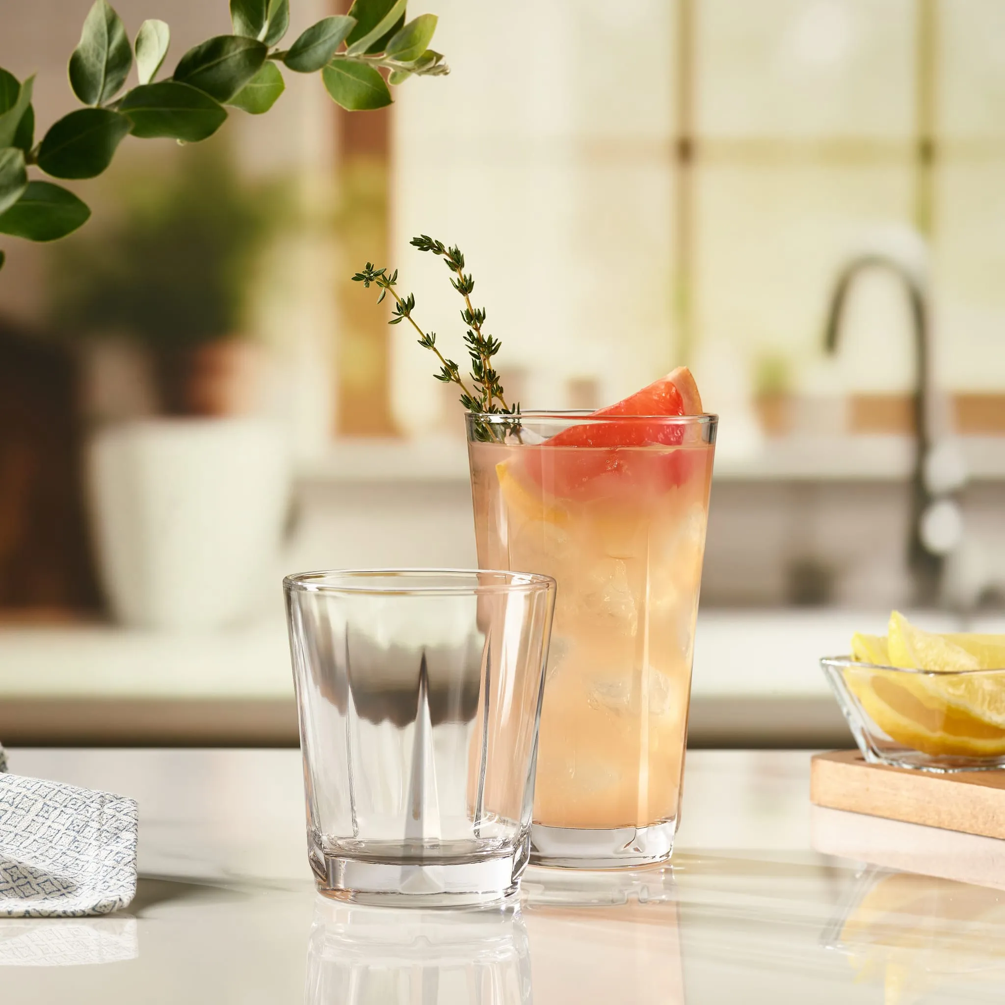 Libbey Monterrey 8 Piece Tumbler and Rocks Glass Set