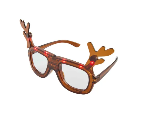 Light-Up Christmas Glasses