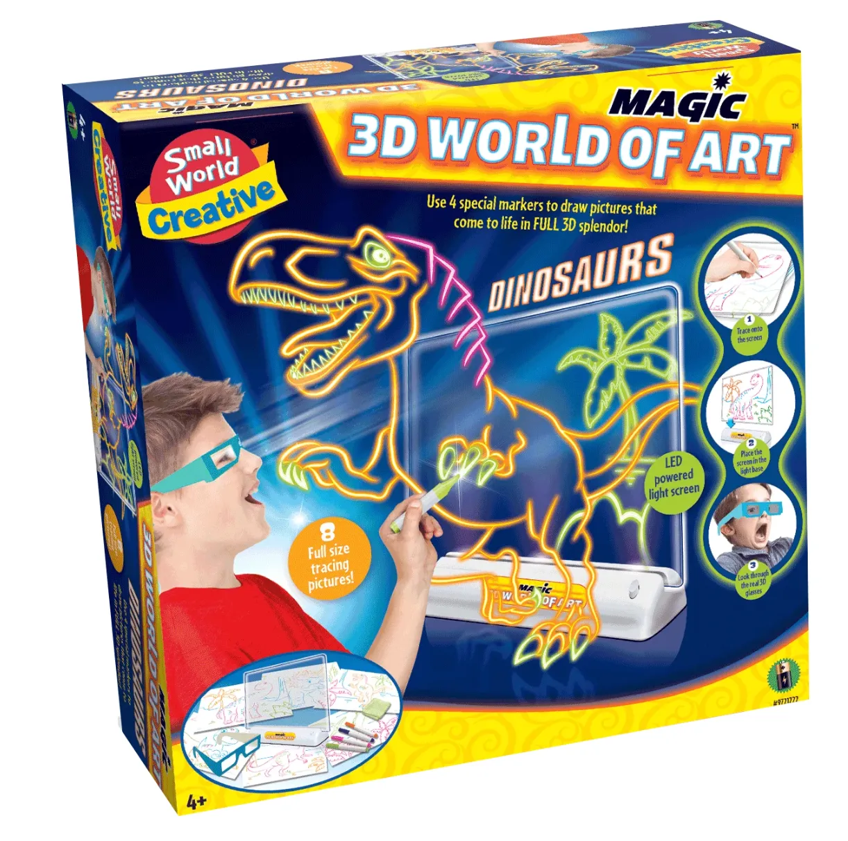 Magic 3d World of Art Dinosaurs