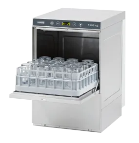 Maidaid C405 WS 390mm Basket Under Counter Glasswasher With Drain Pump & Water Softener