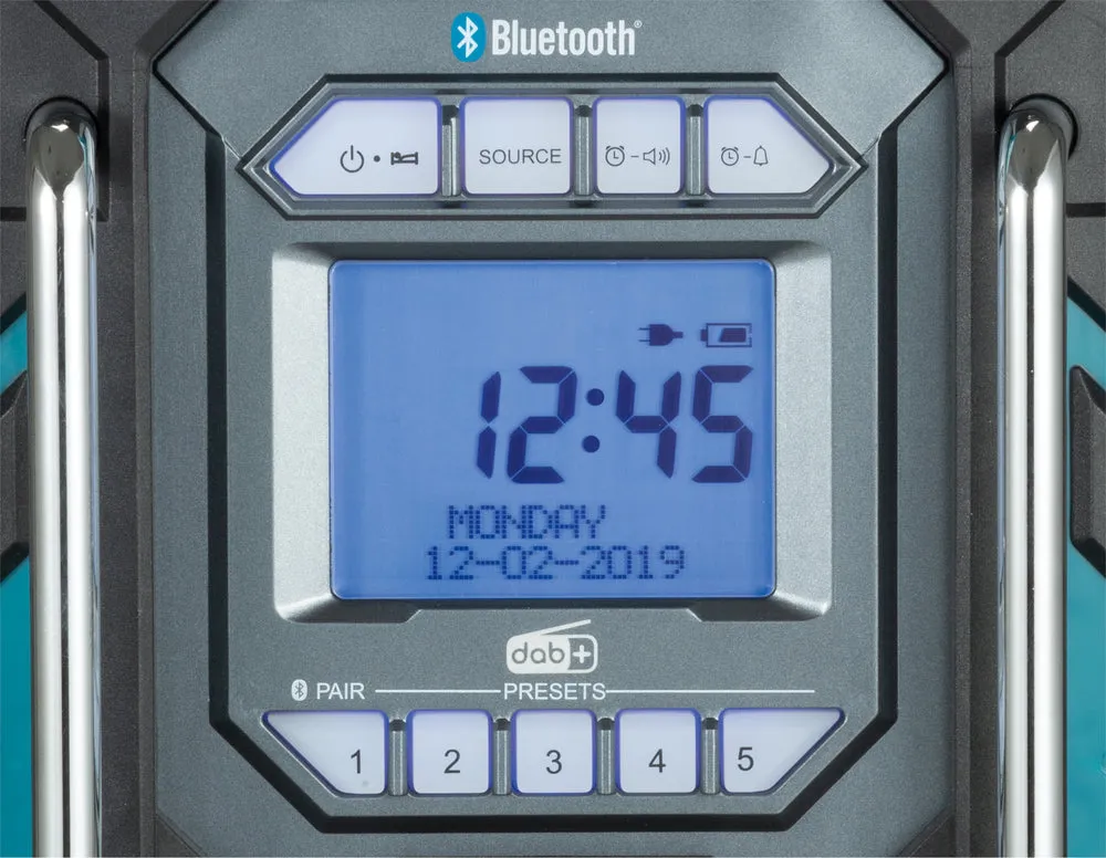 Makita DMR301 Bluetooth & DAB Digital Job Site Radio Charger 18V LXT