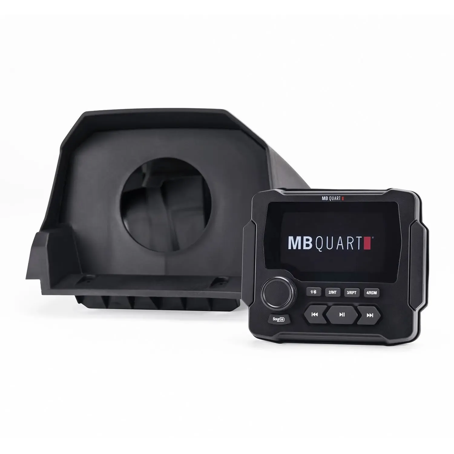 MB Quart MBQX-RAD-1 160 Watt STAGE 1 Can-Am X3 Tuned System Bluetooth AM/FM Radio Kit Black