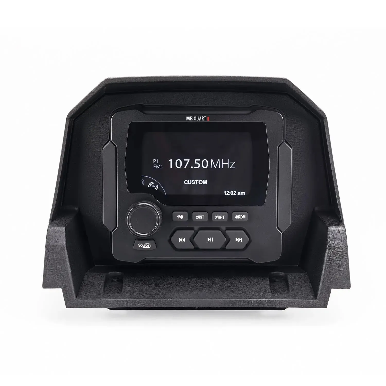 MB Quart MBQX-RAD-1 160 Watt STAGE 1 Can-Am X3 Tuned System Bluetooth AM/FM Radio Kit Black