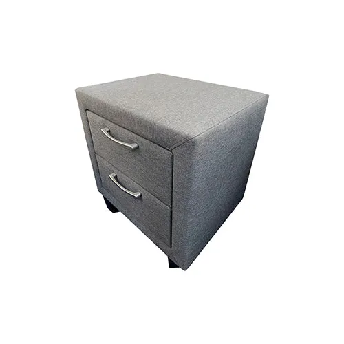 Megan Bedside Table Light Grey
