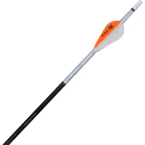 Nap Quikfletch Quickspin Fletch Rap White And Orange 2 In.
