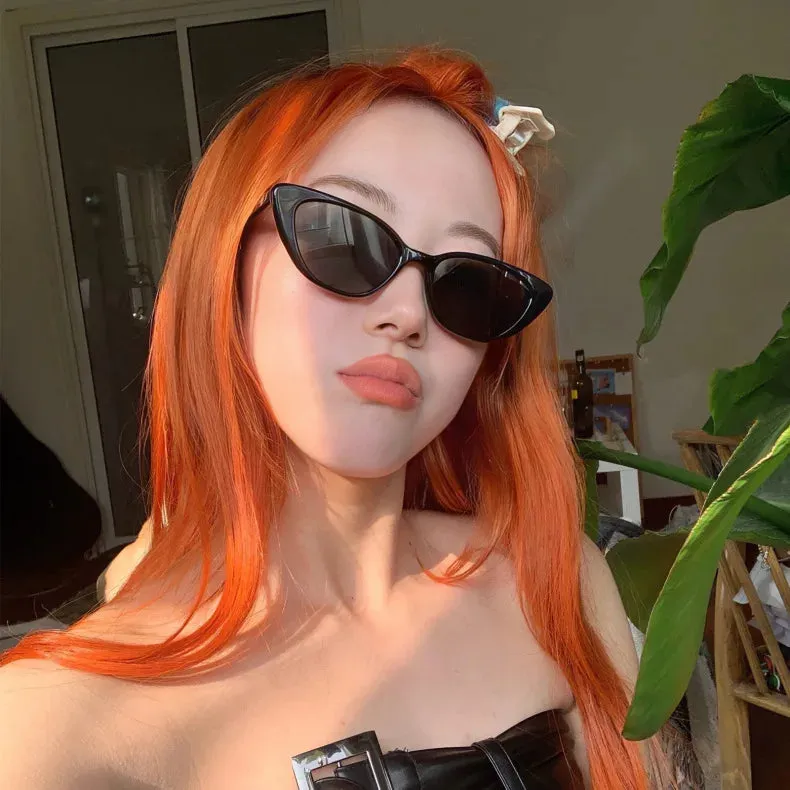 New Pink Women Cat Eye Sunglasses Retro Premium Sun Glasses Men Sun Protection Fashion Eyewear Luxury Brand Design Uv400
