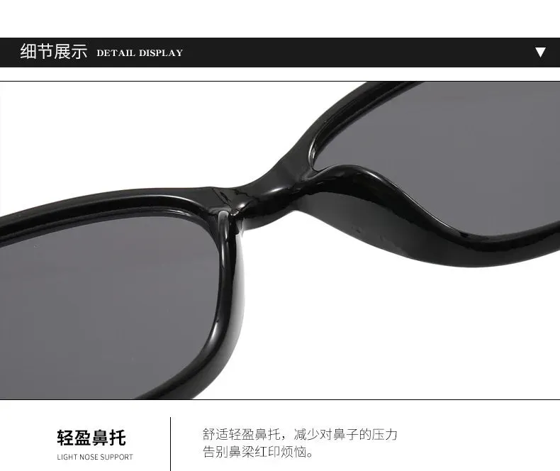 New Pink Women Cat Eye Sunglasses Retro Premium Sun Glasses Men Sun Protection Fashion Eyewear Luxury Brand Design Uv400