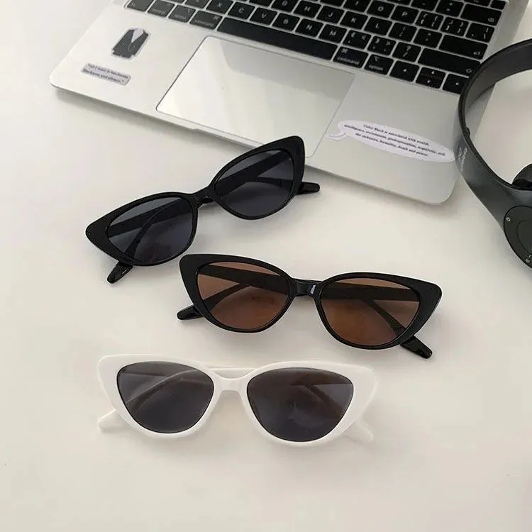 New Pink Women Cat Eye Sunglasses Retro Premium Sun Glasses Men Sun Protection Fashion Eyewear Luxury Brand Design Uv400
