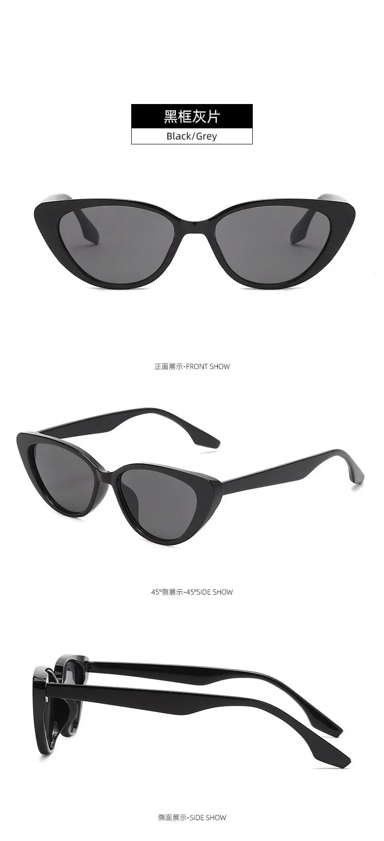 New Pink Women Cat Eye Sunglasses Retro Premium Sun Glasses Men Sun Protection Fashion Eyewear Luxury Brand Design Uv400