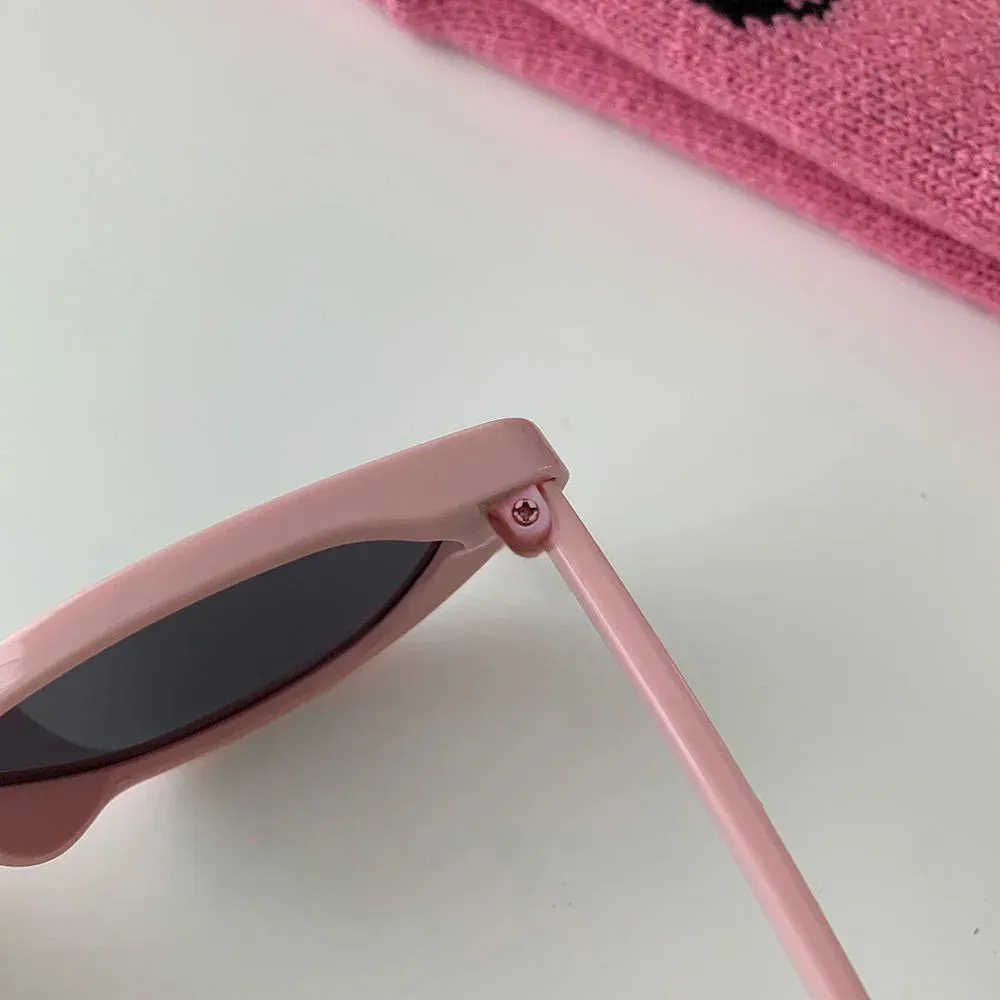 New Pink Women Cat Eye Sunglasses Retro Premium Sun Glasses Men Sun Protection Fashion Eyewear Luxury Brand Design Uv400