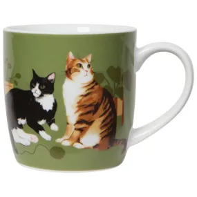 Now Designs 12oz Porcelain Mug - Cat Collective (Ó)