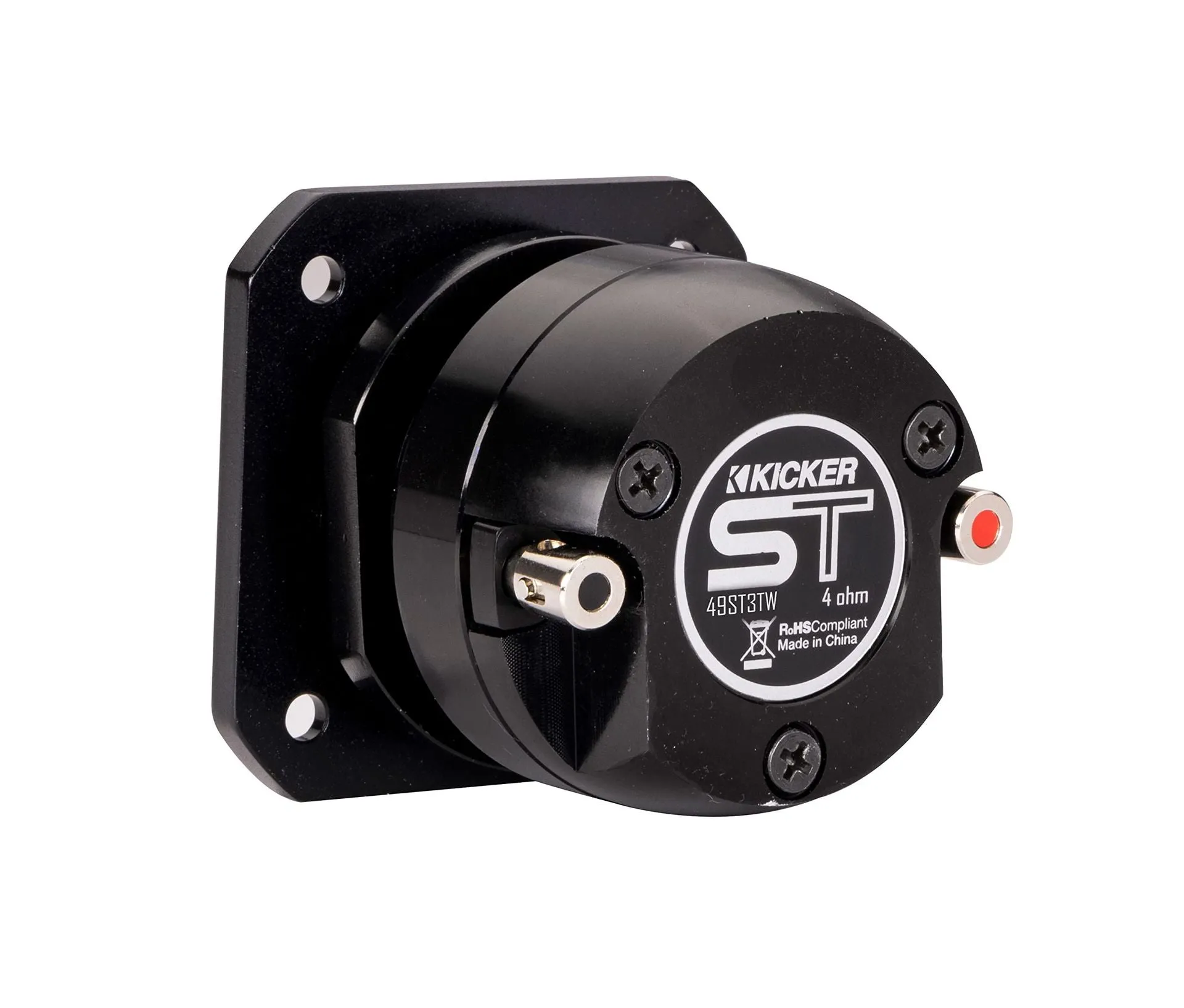 Open Box - Kicker ST3TW 1"(25mm) Street Series Dual Mount Bullet Tweeter Single 4ohm