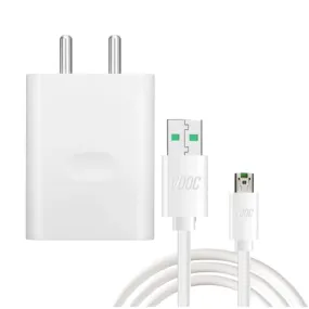 Oppo 15W Vooc Micro USB Charger (Adapter With Cable)