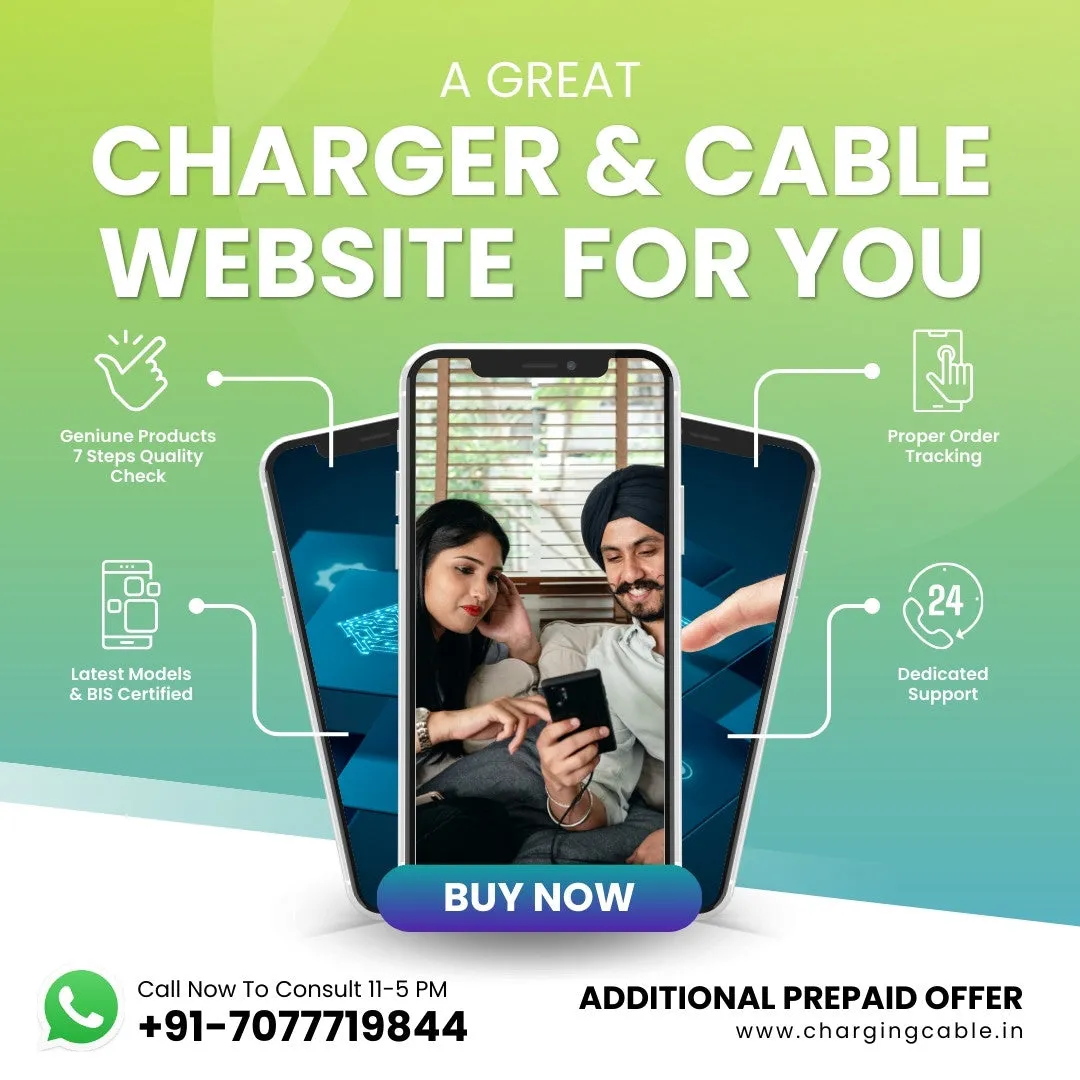 Oppo 18W Vooc Type C Charger (Adapter With Cable)