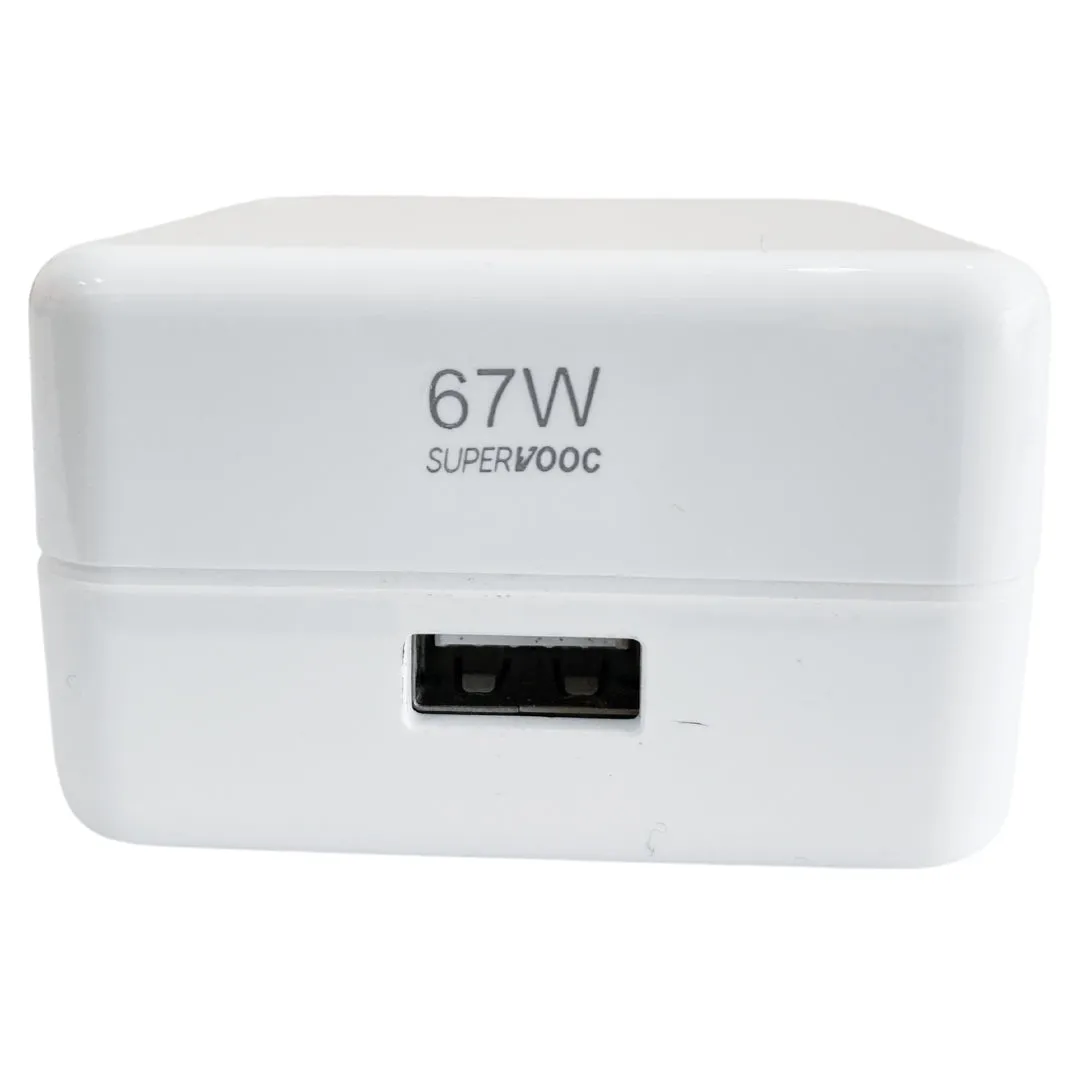 Oppo F25 Pro 5G 67W Supervooc 2.0 Charger With Type-C Cable