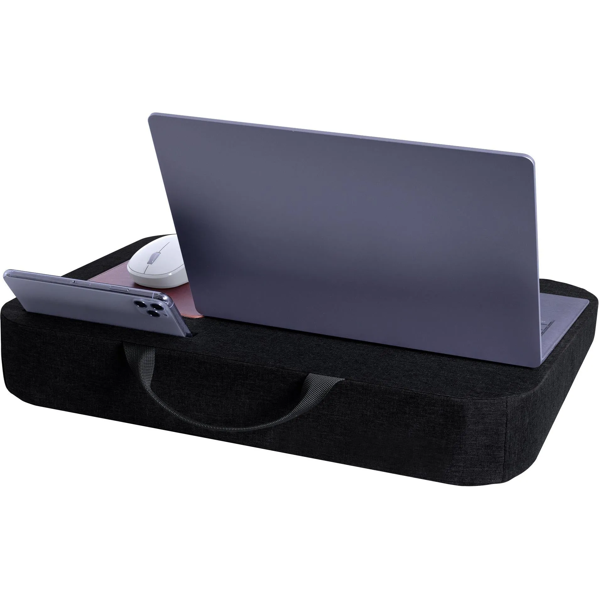 Out of Office Fabric Laptop Lap Desk (Black)