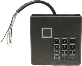 OUTDOOR Mifare RFID Reader 13.56mhz Weigand Standard single gang