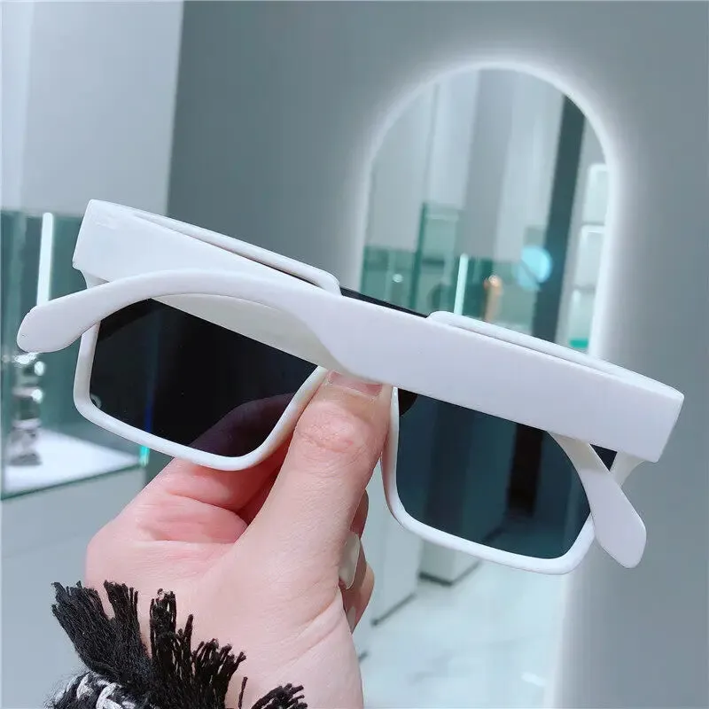 Oversized  Sunglasses Women UV400 Protection Sunglasses for Driving Outdoor Travel Fashion Square Frame Glasses for Women