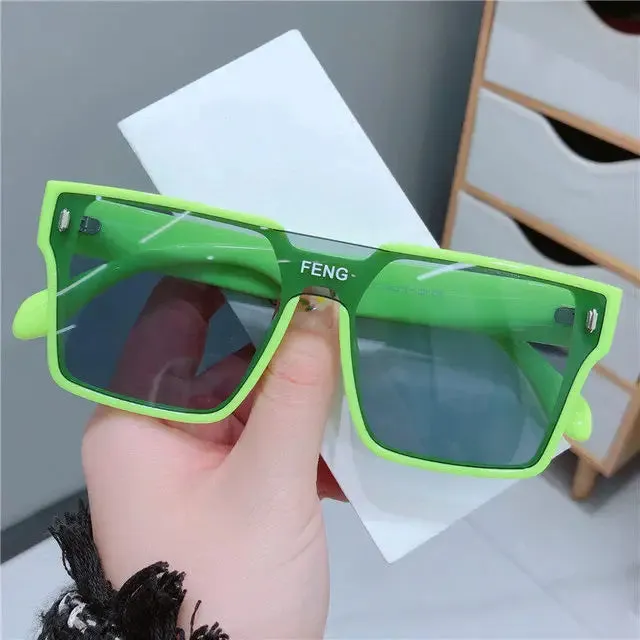 Oversized  Sunglasses Women UV400 Protection Sunglasses for Driving Outdoor Travel Fashion Square Frame Glasses for Women