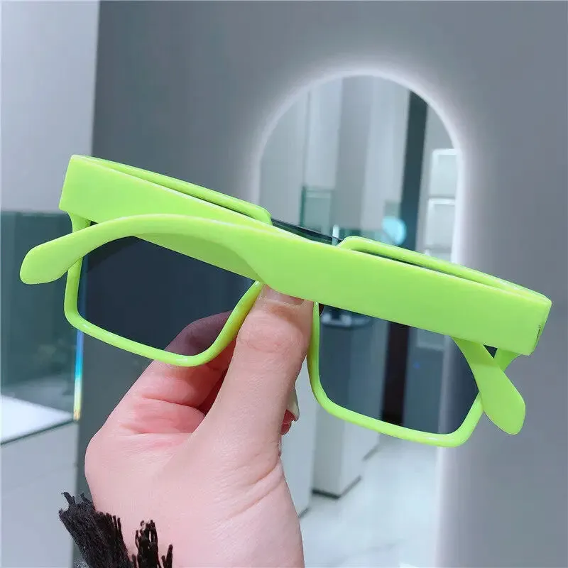 Oversized  Sunglasses Women UV400 Protection Sunglasses for Driving Outdoor Travel Fashion Square Frame Glasses for Women