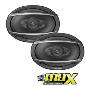 Pioneer 6x9 4-Way Coaxial Speakers (450W)