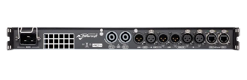 Powersoft T602 2-Channel High-Performance Amplifier Platform with DSP and Dante™