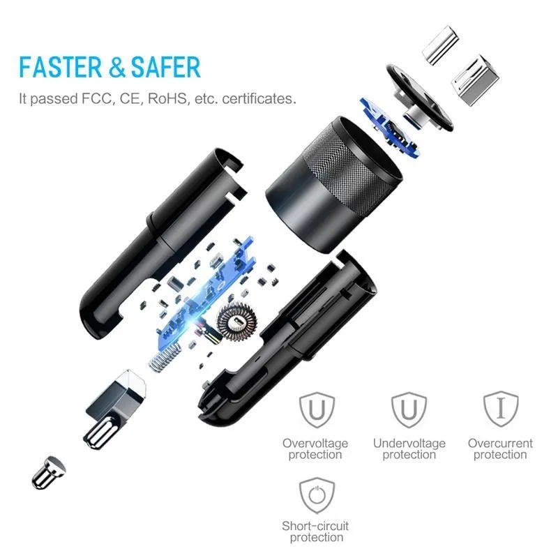 Premium QC3.0 PD Fast Car Charger for iPhone 11/ Pro/ Pro Max/ X/