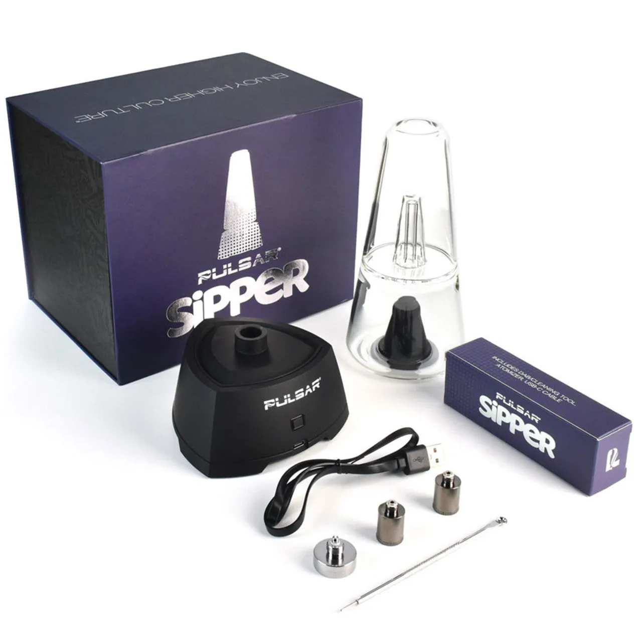 Pulsar Sipper Dual Use Wax & 510 Vaporizer (taxes extra)