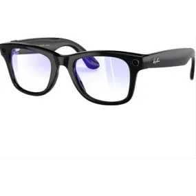 Ray-Ban Meta Wayfarer - Shiny Black, Clear