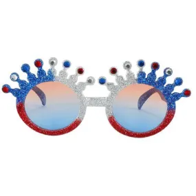 Red, White and Blue Patriotic Sunglasses