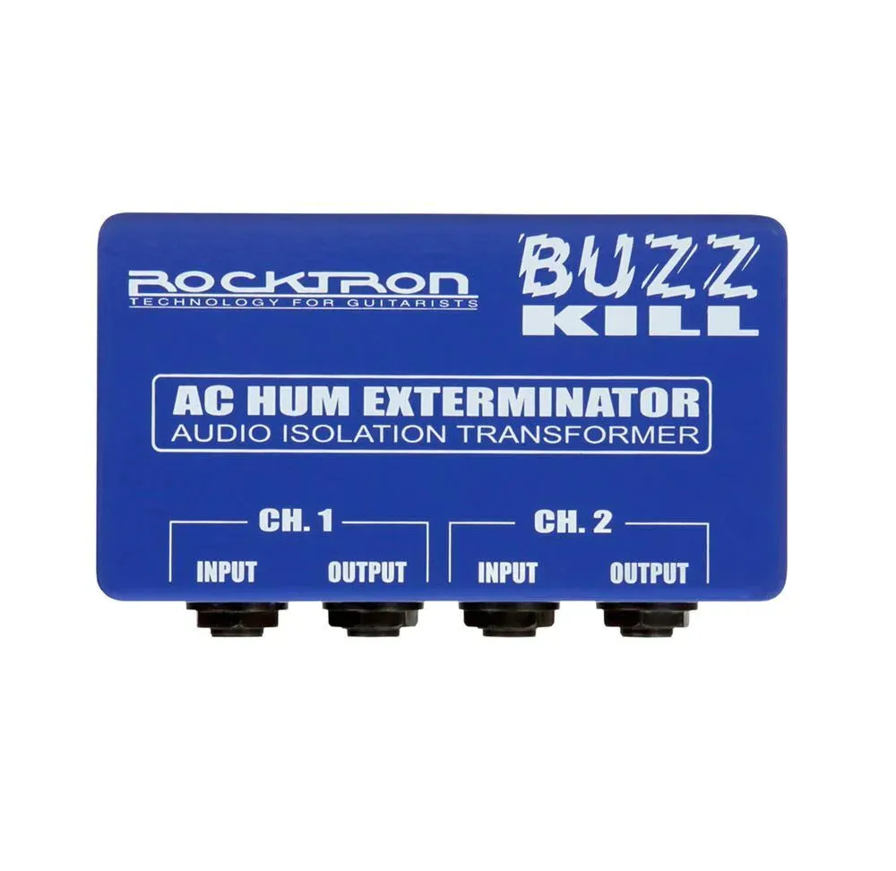 Rocktron Buzz Kill AC Hum Exterminator Audio Isolation Transformer
