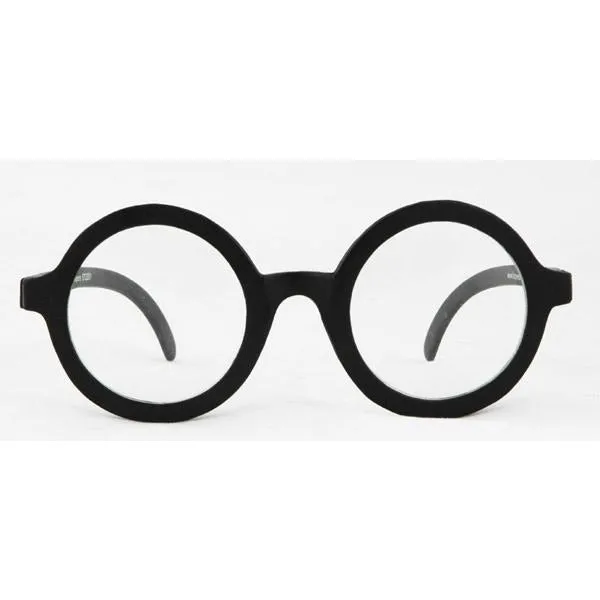Round Plastic Nerd Glasses