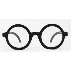Round Plastic Nerd Glasses