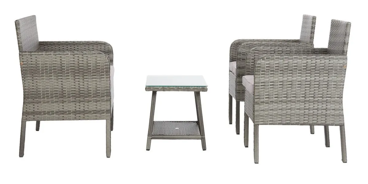 Safavieh Aboka 4 Piece Living Set, PAT7505