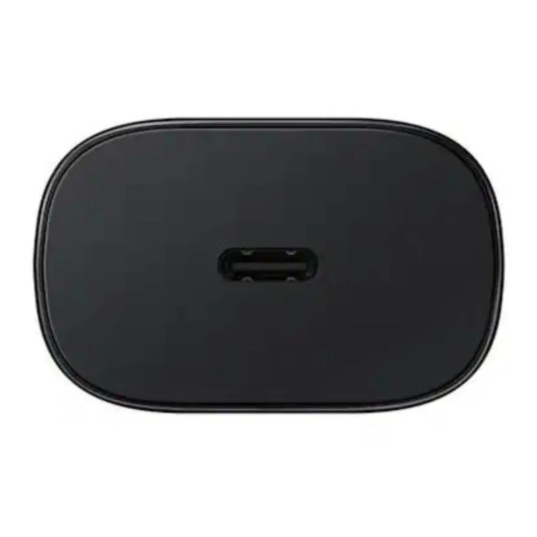 Samsung A53 25W Type C-Type-C Adaptive Fast Mobile Charger With Cable Black